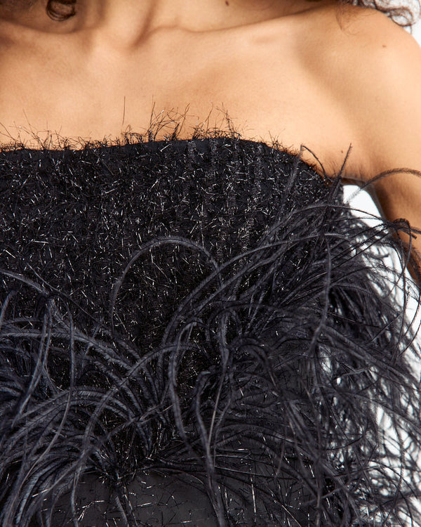 Visea Mini Dress in Texture