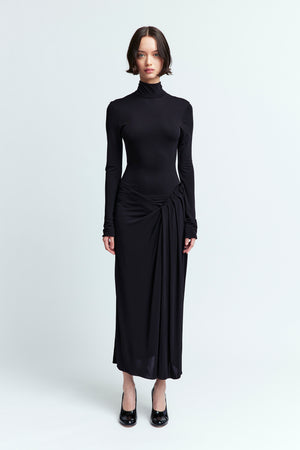 Vento Midi Dress in Jersey