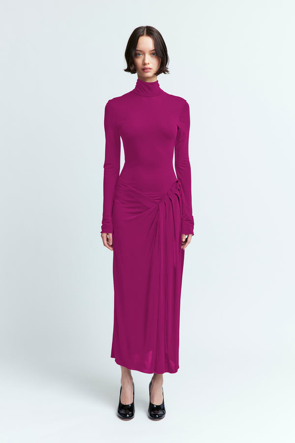 Vento Midi Dress in Jersey