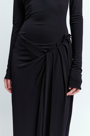 Vento Midi Dress in Jersey