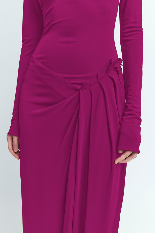 Vento Midi Dress in Jersey