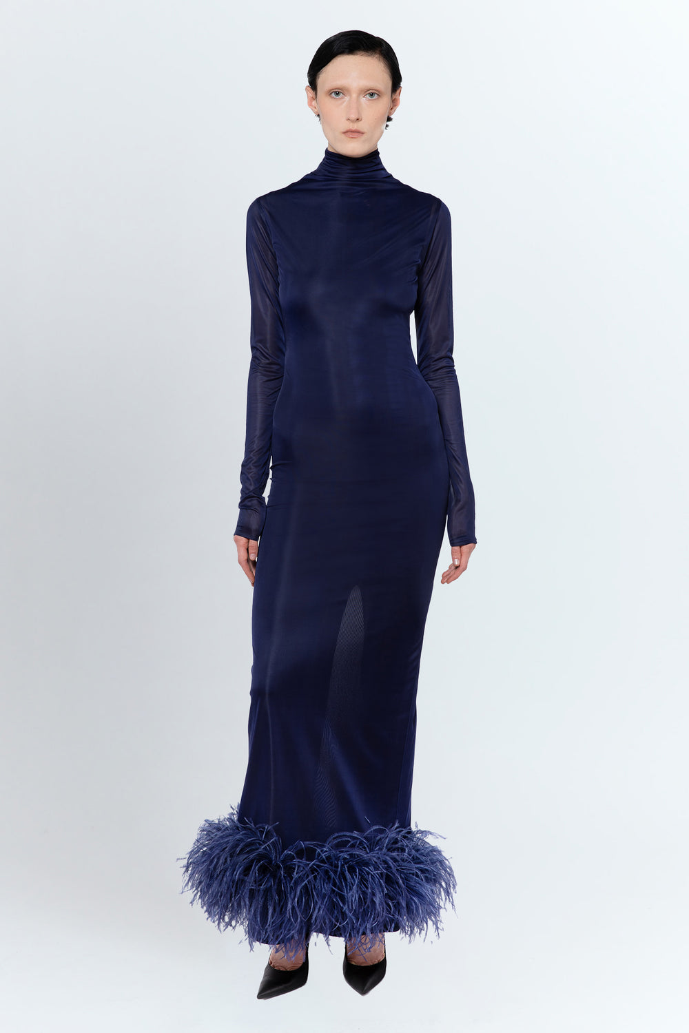 Luna Gown In Ink Jersey