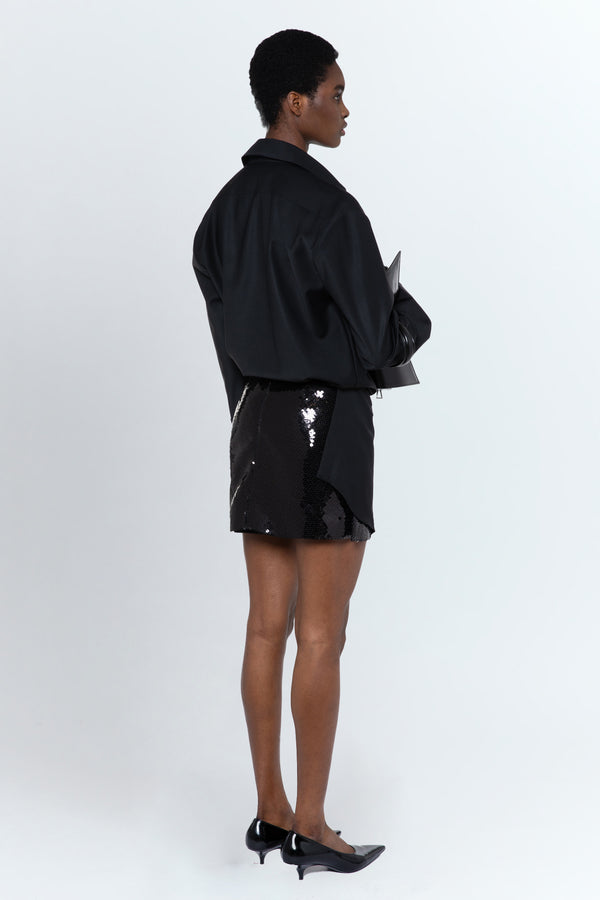 Teverdi Shirt In Nero Tailoring