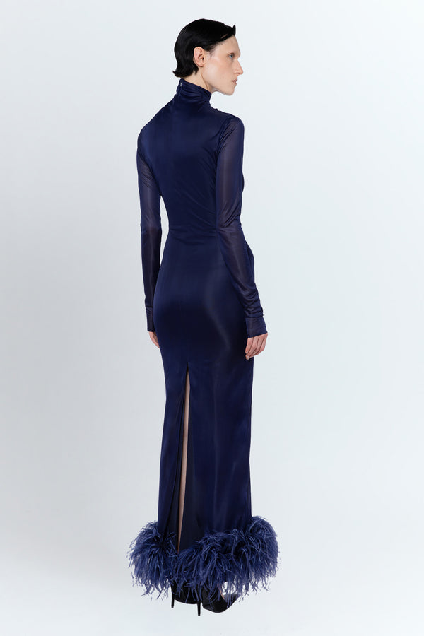 Luna Gown In Ink Jersey