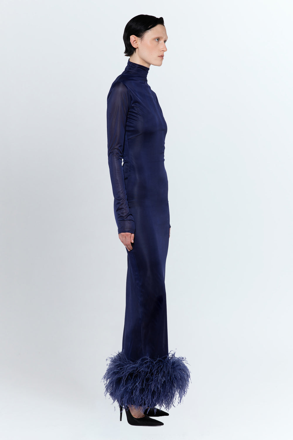 Luna Gown In Ink Jersey