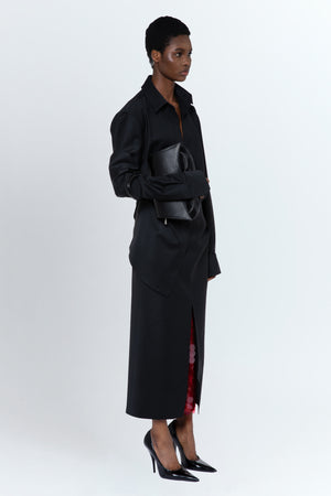 Zure Midi Skirt In Nero Tailoring