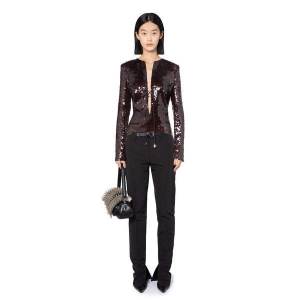 SEERAN SEQUIN TOP