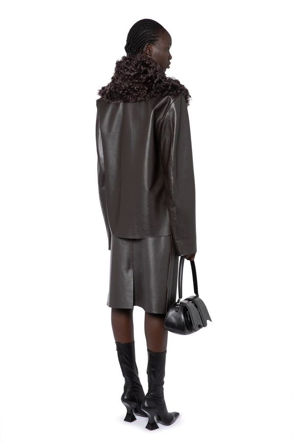 Sabine Top In Bitter Chocolate
