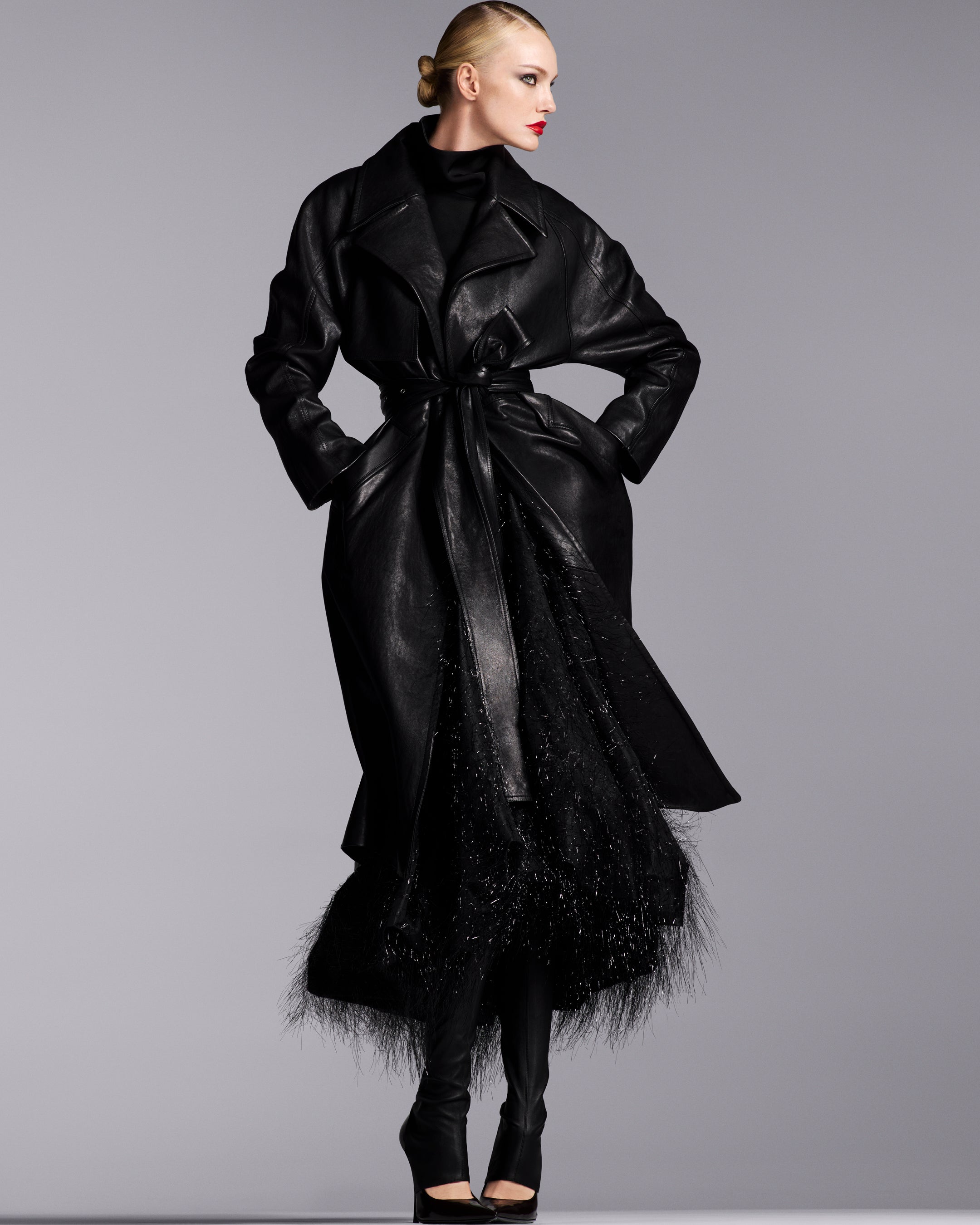16ARLINGTON AW25 Collection lookbook featuring Caroline Trentini and photographed in New York by Ethan James Green