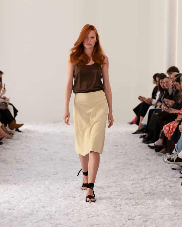 Dafne Skirt in Suede