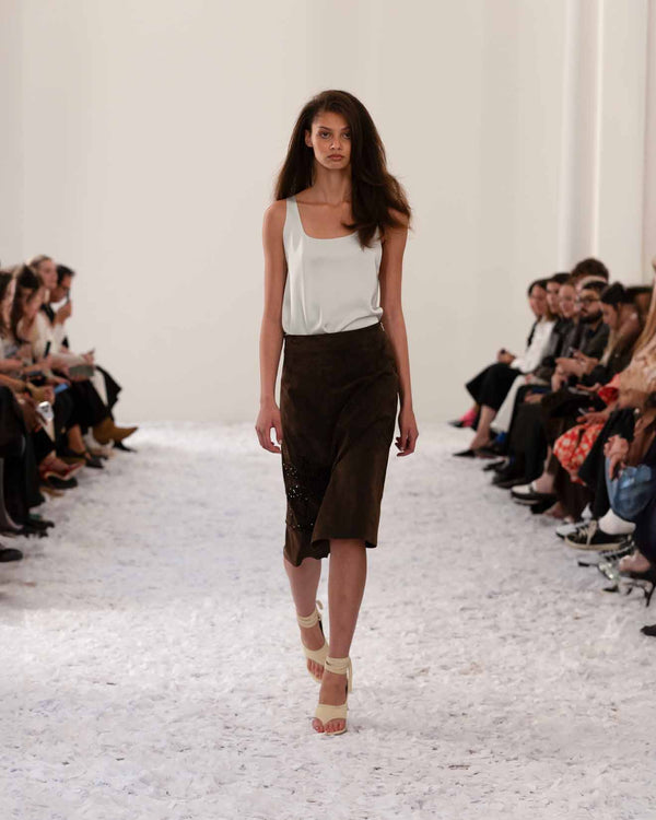 Dafne Skirt in Suede