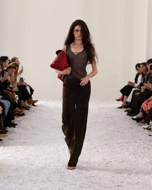 Vante Trouser in Suede