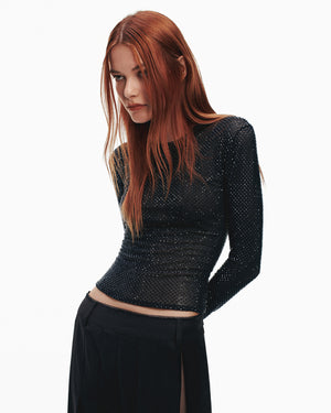 Brone Midi Skirt In Bitter Chocolate