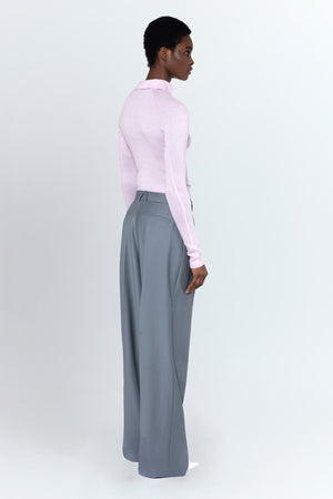 Alix Trouser In Grigio Piombo Tailoring