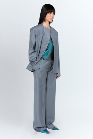 Erra Jacket In Grigio Piombo Tailoring