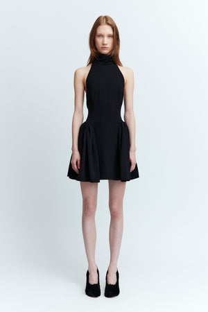 Fiala Mini Dress in Crepe