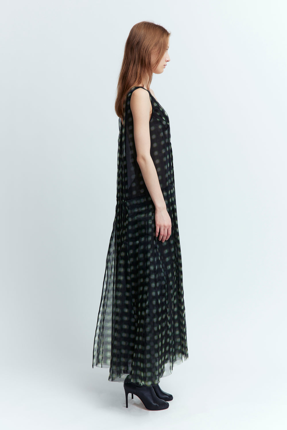 Eriia Midi Dress In Organza