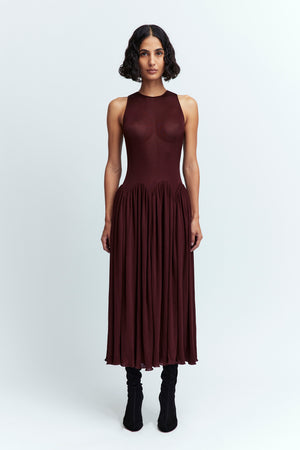 Axar Midi Dress in Jersey
