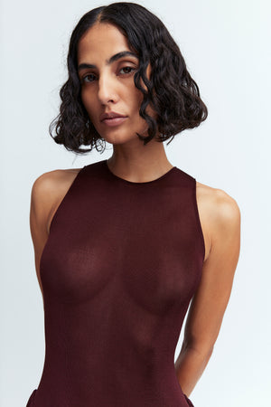 Axar Midi Dress in Jersey