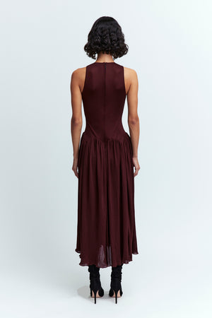 Axar Midi Dress in Jersey