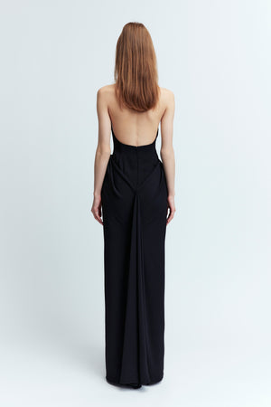 Casini Gown in Crepe