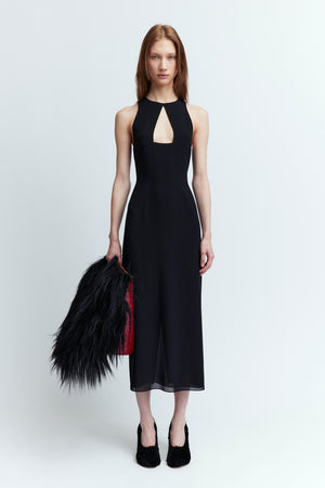 Spyri Midi Dress in Georgette
