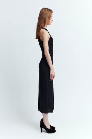 Spyri Midi Dress in Georgette