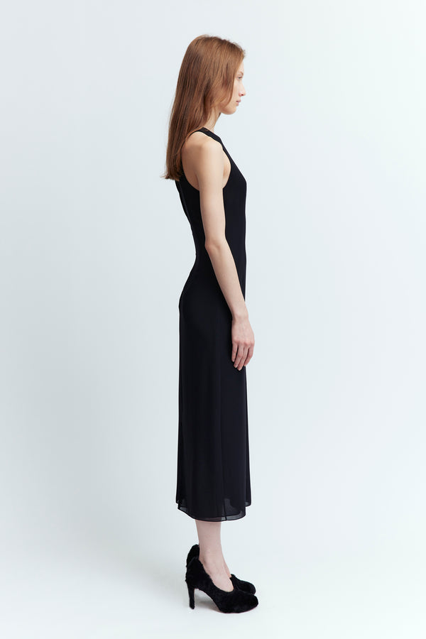 Spyri Midi Dress in Georgette