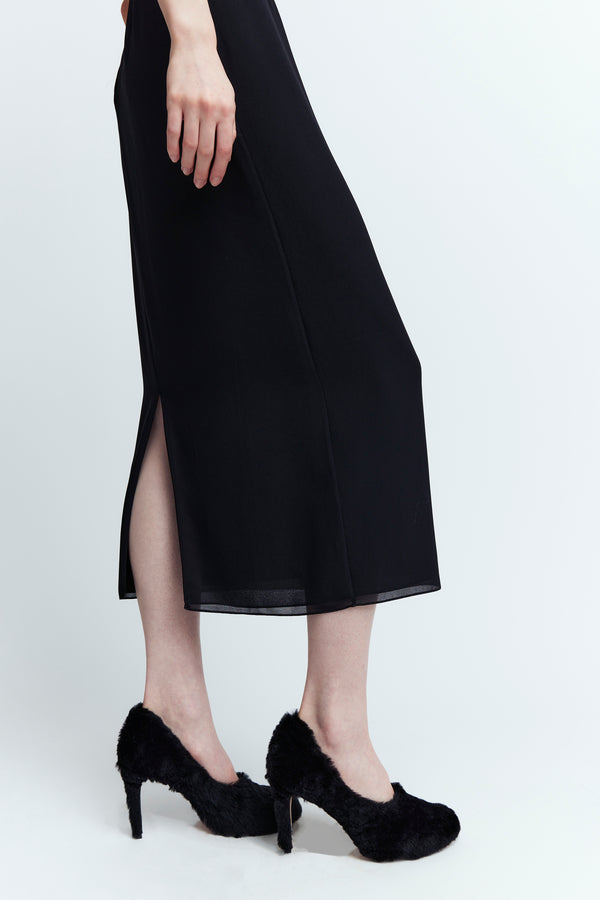 Spyri Midi Dress in Georgette