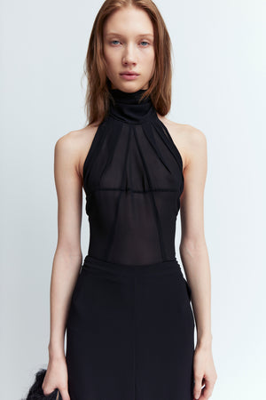 Wolte Top in Georgette