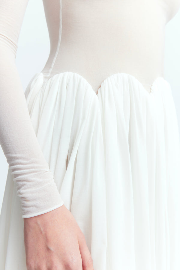 Var Gown in Jersey
