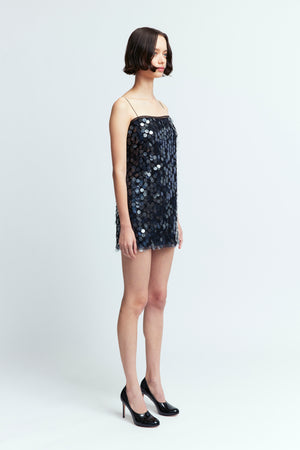 Fia Mini Dress in Sequin