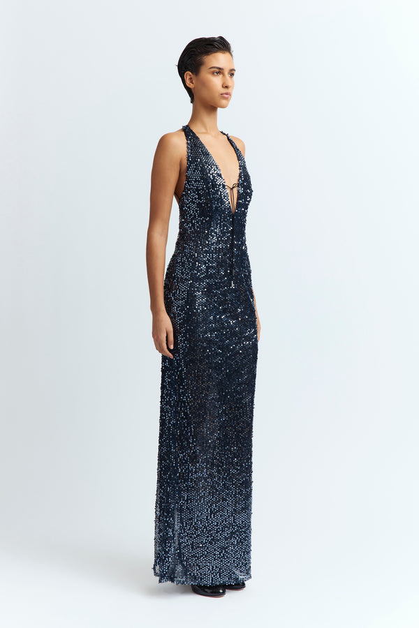 Eima Gown in Sequin