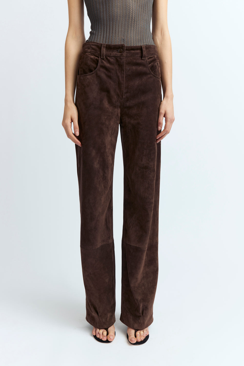 Vante Trouser in Suede