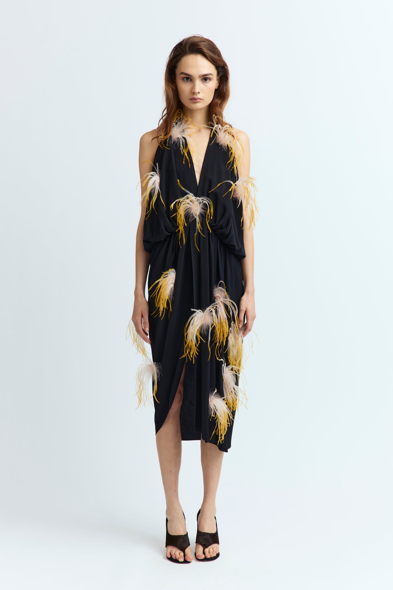 Vide Dress in Crepe