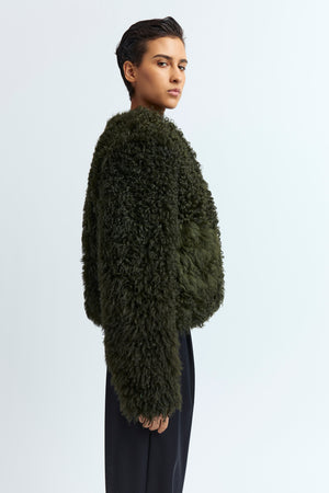 Bia Coat in Shearling