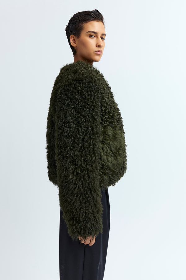 Bia Coat in Shearling