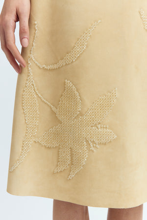 Dafne Skirt in Suede