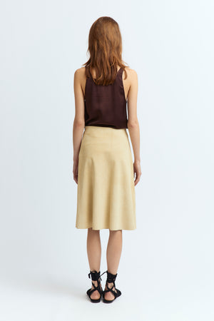 Dafne Skirt in Suede