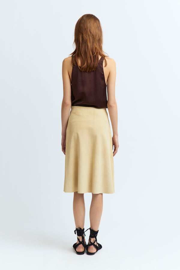 Dafne Skirt in Suede