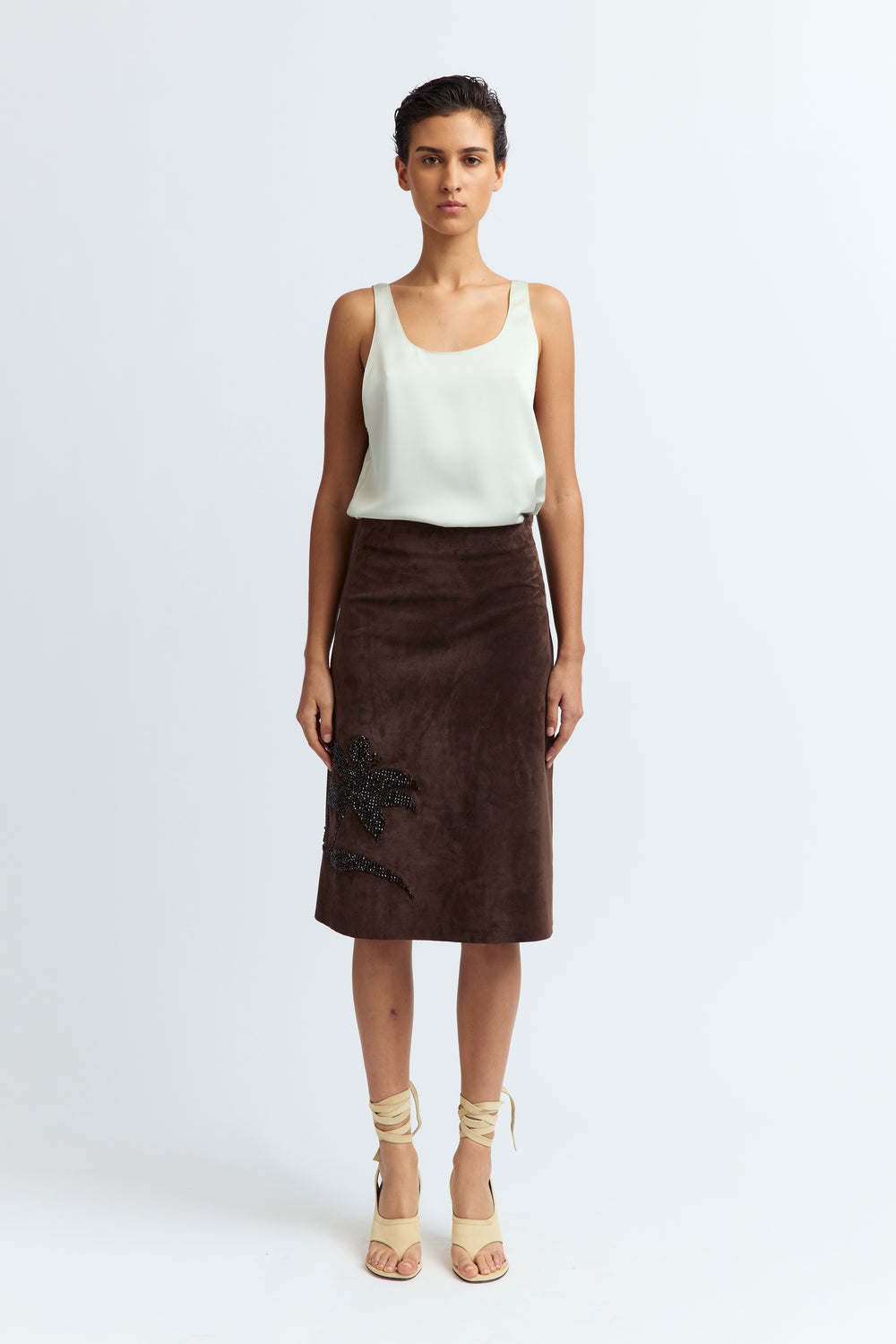 Dafne Skirt in Suede
