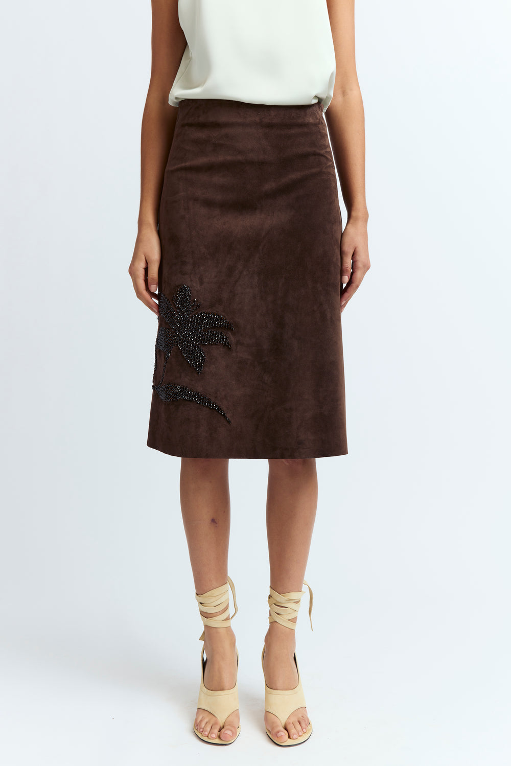 Dafne Skirt in Suede