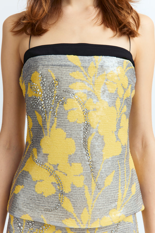 Mione Top in Sequin