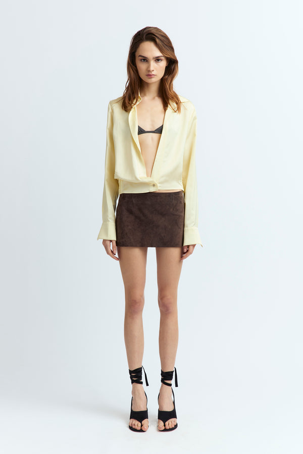 Haile Skirt in Suede