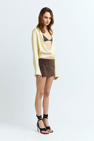 Haile Skirt in Suede