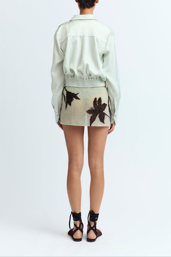 Cosette Shirt in Satin