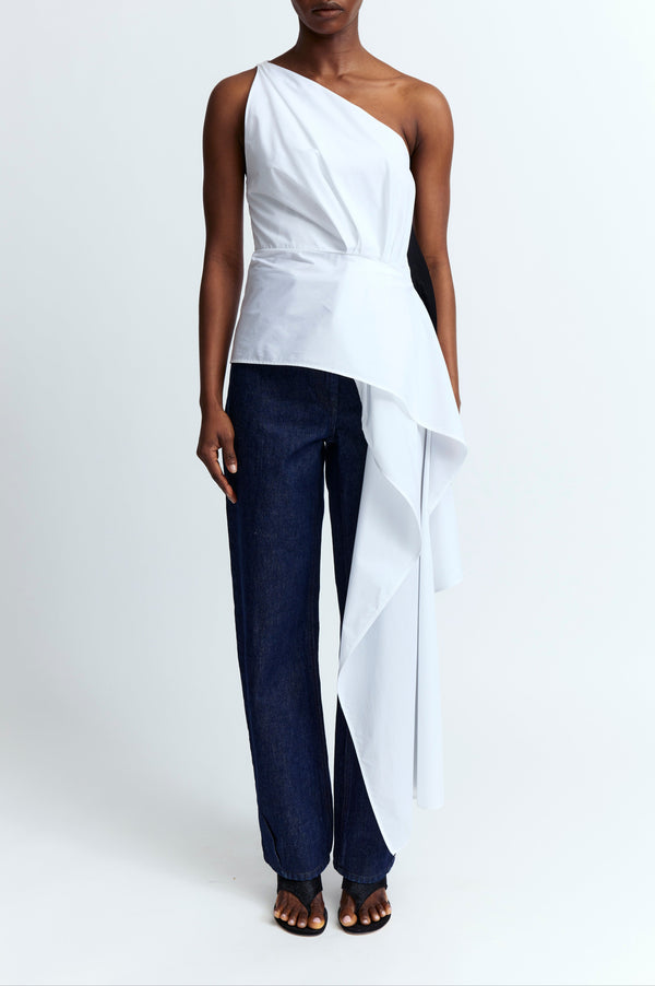 Iolanda Top in Poplin