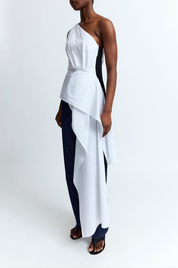 Iolanda Top in Poplin