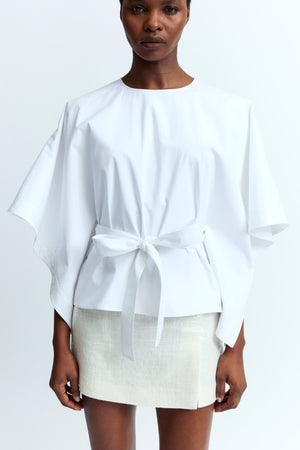 Illar Top in Poplin