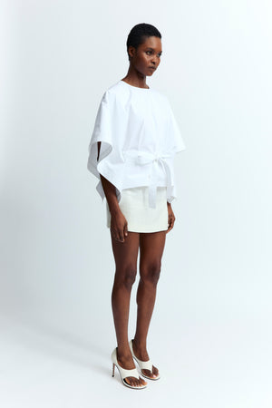 Illar Top in Poplin